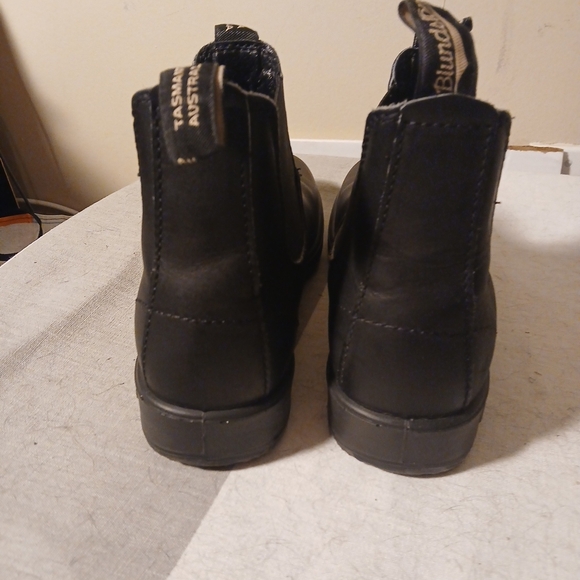 Blundstone Chelsea Men's Black Leather Boots Sz.7 - Picture 12 of 12